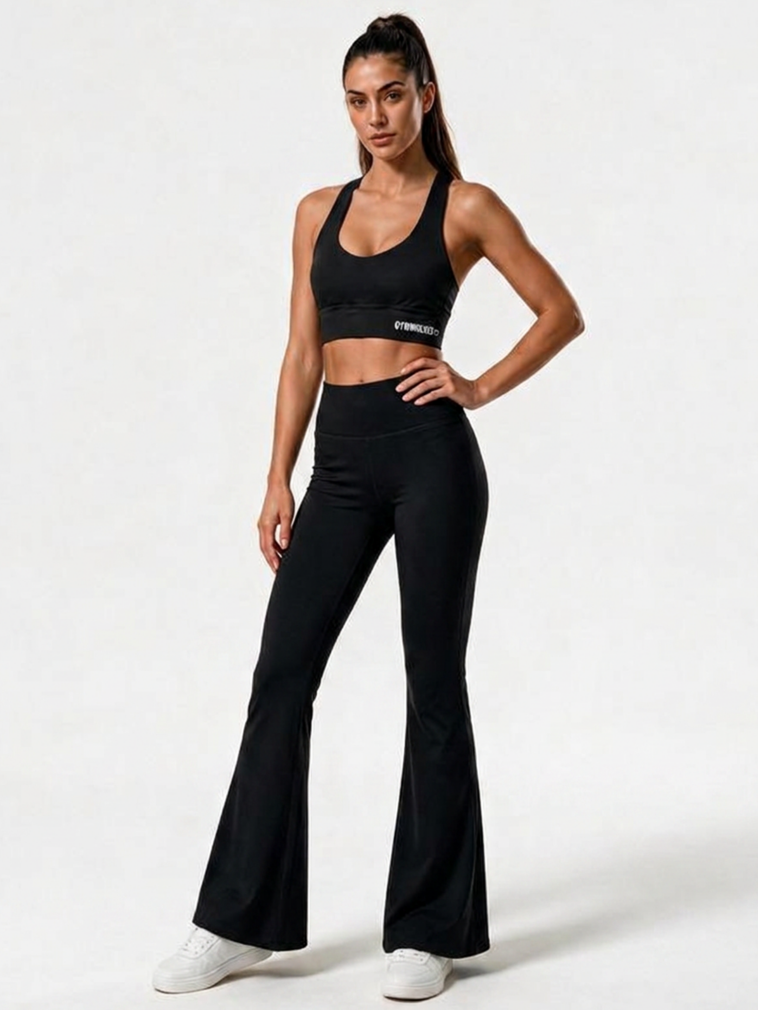 Recycled Longline Sports Bra
