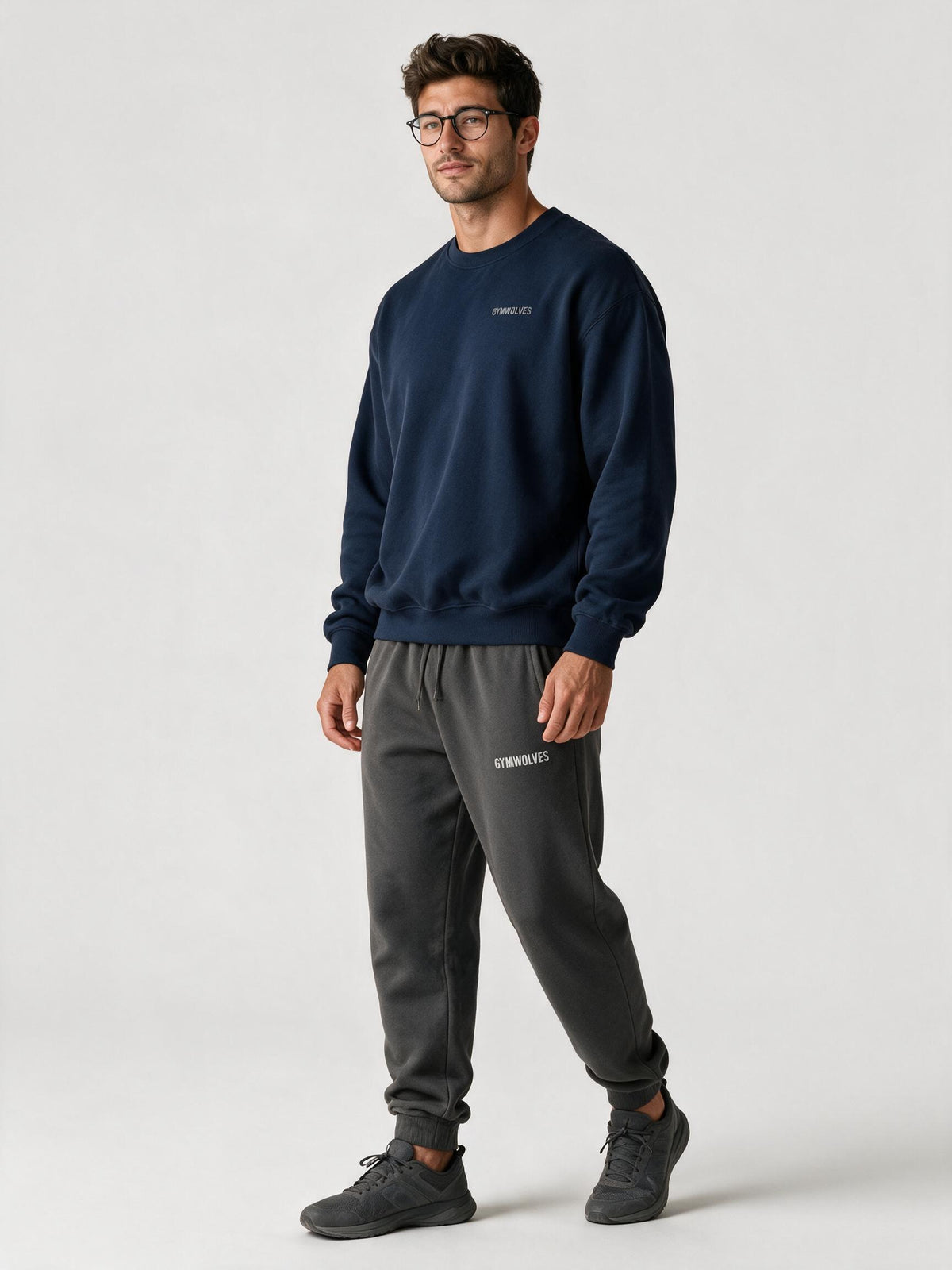 Gymwolves Erkek Basic Sweatshirt