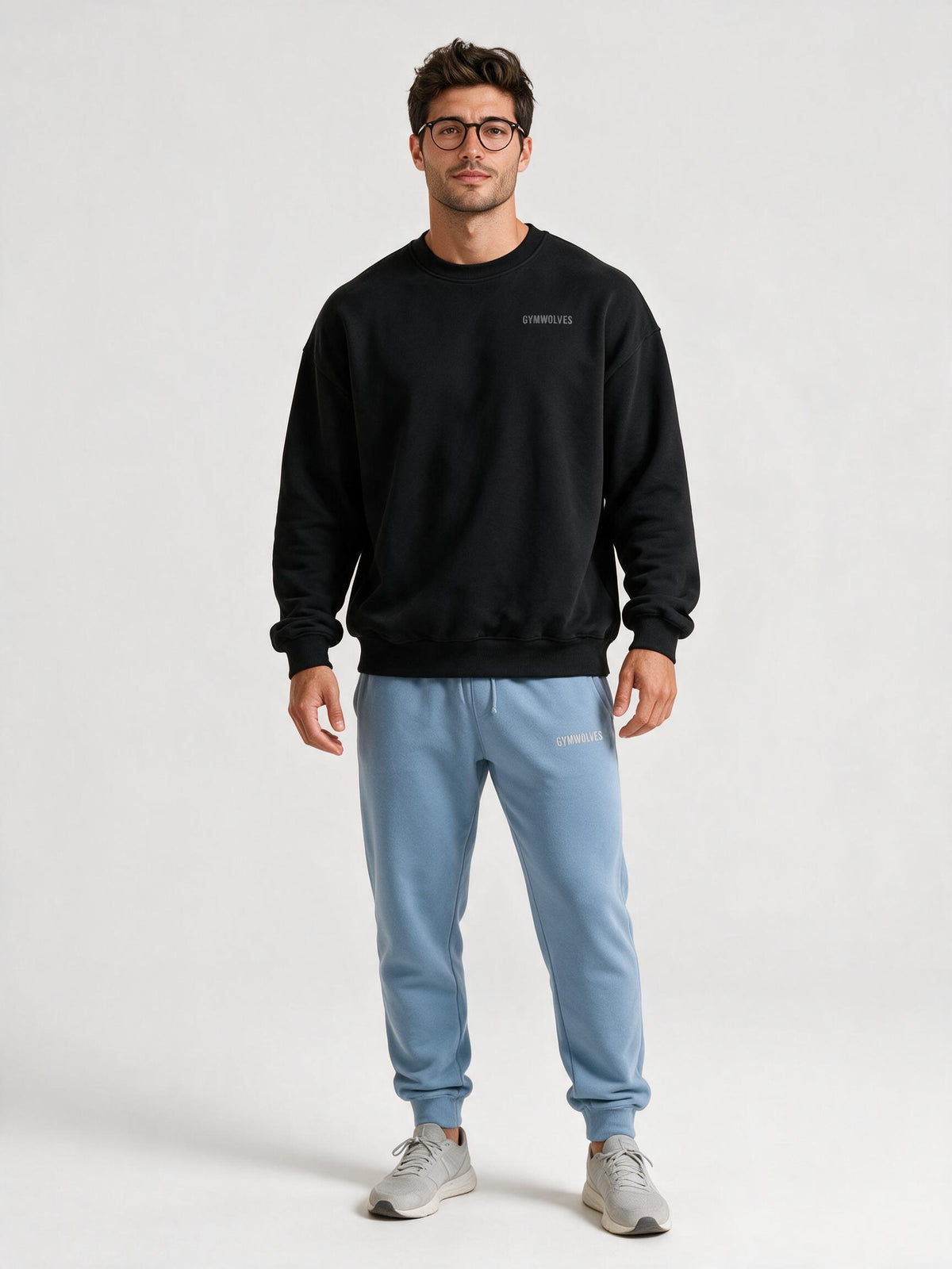 Gymwolves Men's Premium Oversize Sweatshirt