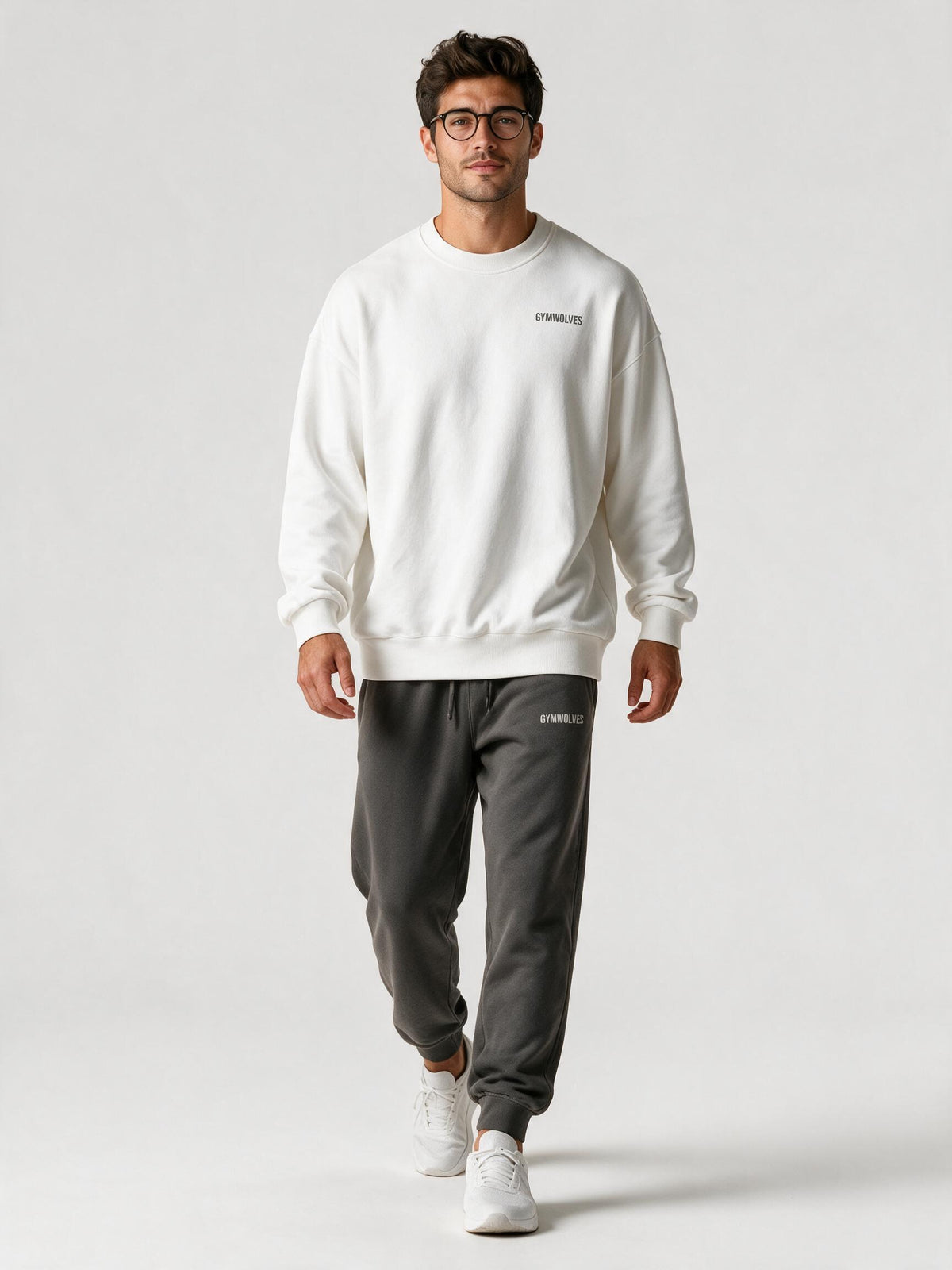Gymwolves Men's Premium Oversize Sweatshirt
