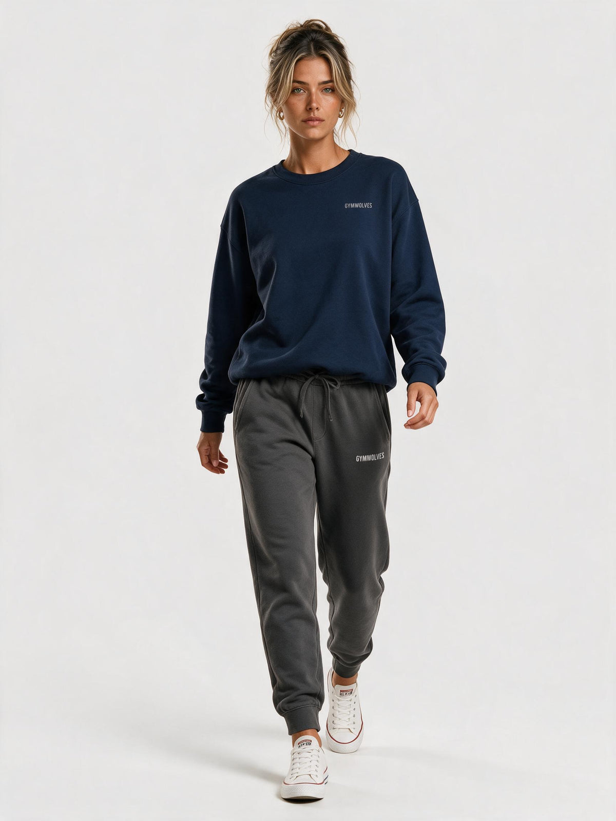 Gymwolves Kadın Basic Sweatshirt