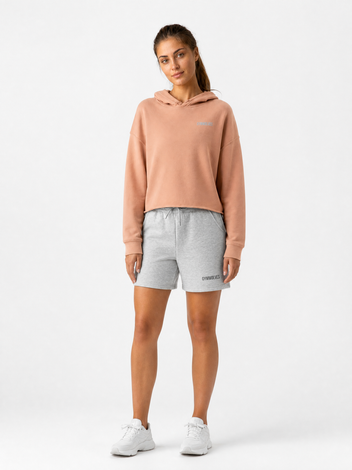 Gymwolves Crop Hoodie
