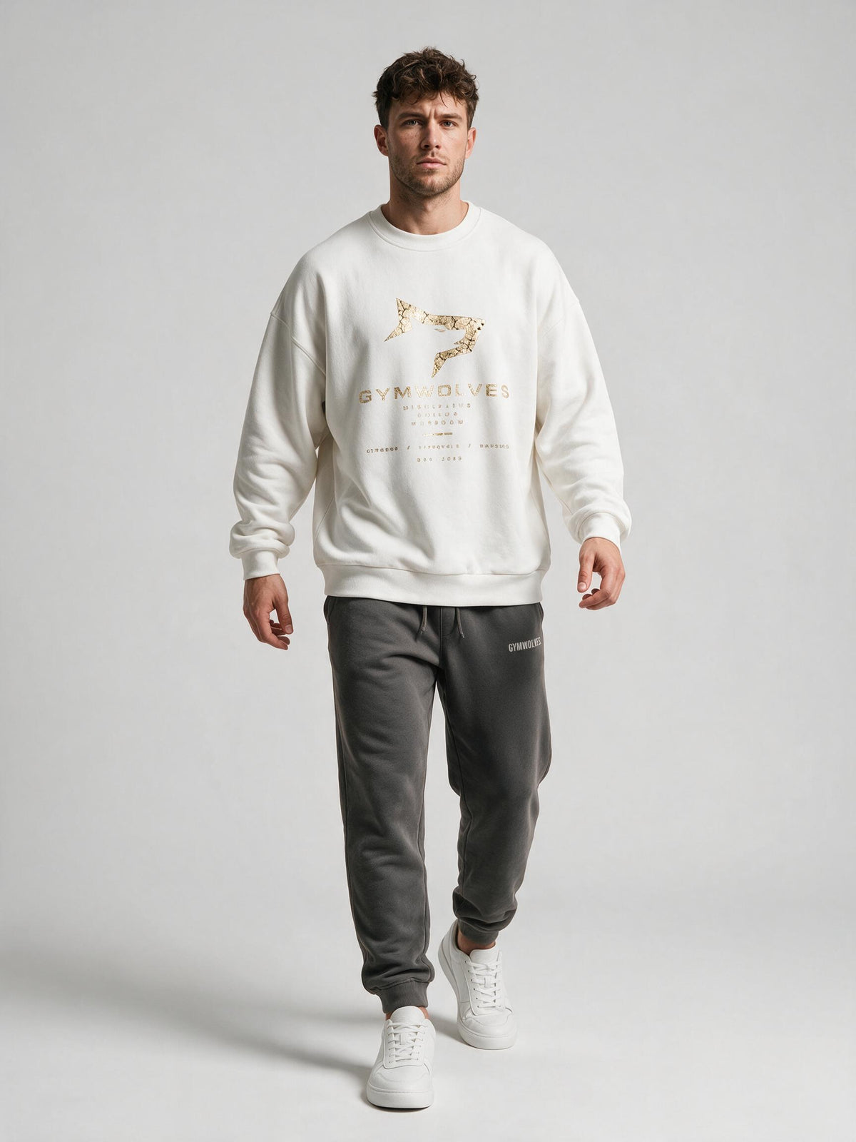 Gymwolves Men's Core Discipline Series Oversize Sweatshirt