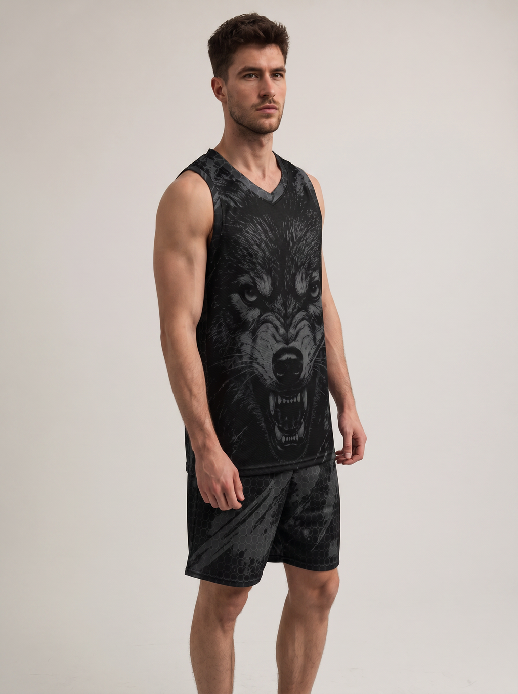 Gymwolves Unisex Mesh Shorts — Predator