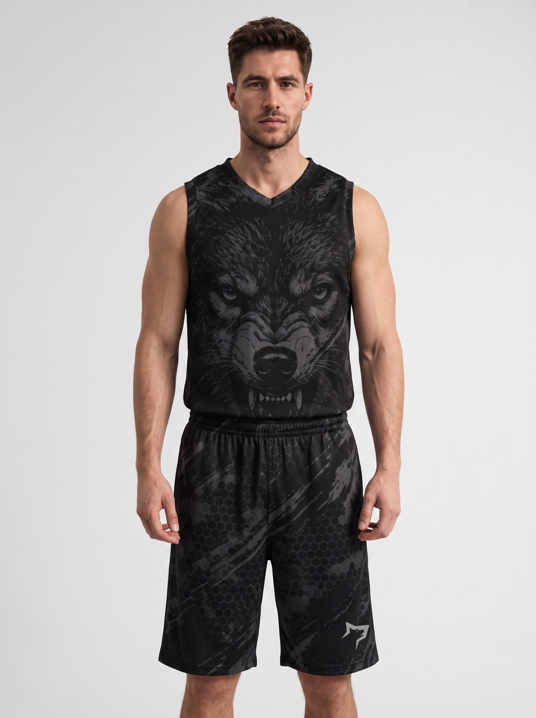 Gymwolves Unisex Mesh Shorts — Predator