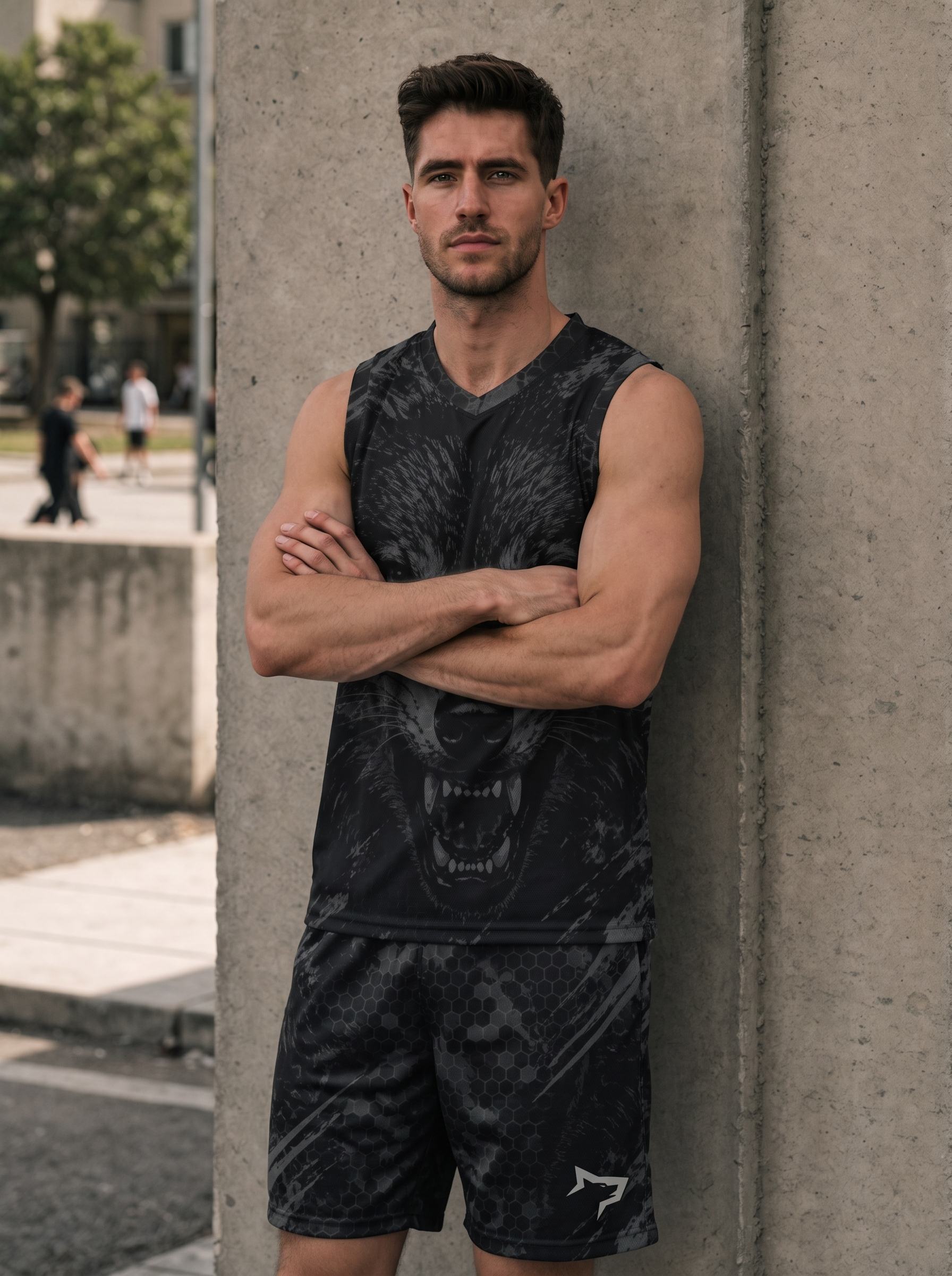 Gymwolves Erkek Mesh Şort