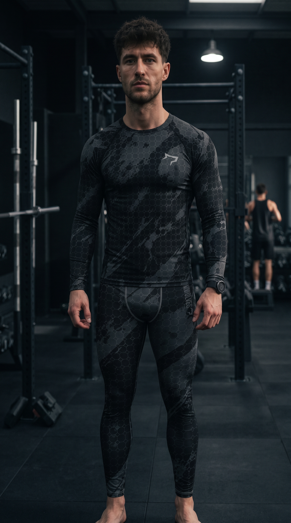 Gymwolves Men's Leggings — Predator