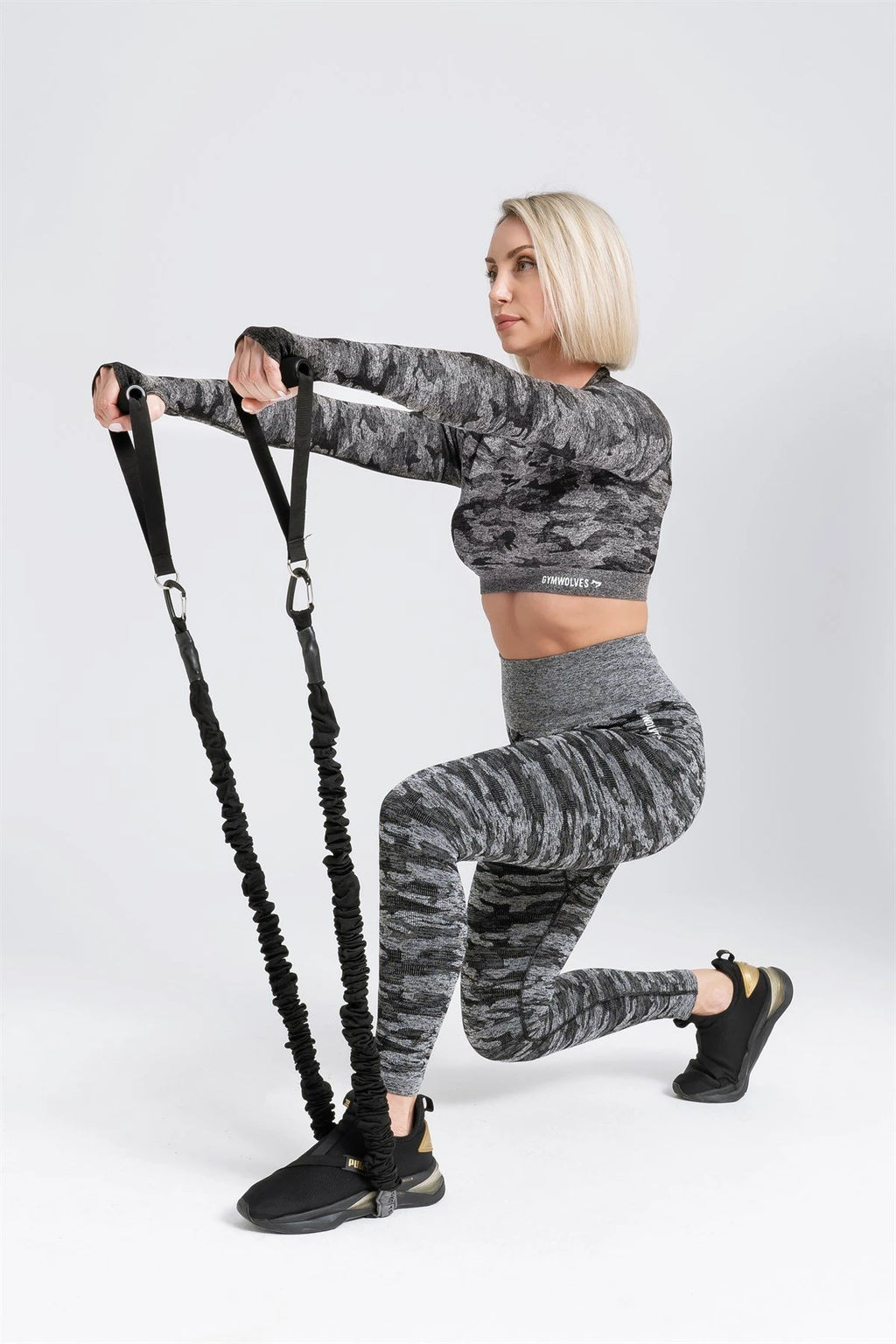 Gymwolves Seamless Leggings Camo Print