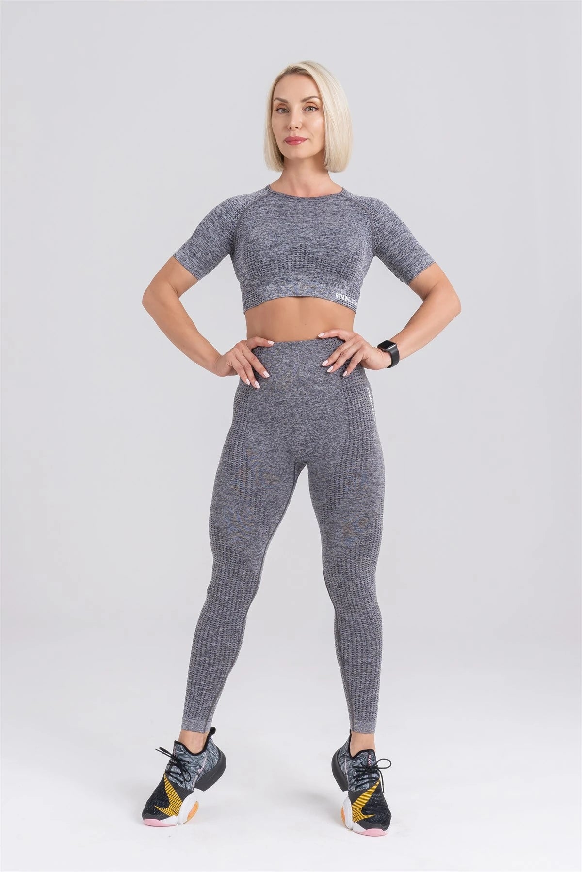 Gymwolves Women's Short Sleeve Seamless Sports T-Shirt