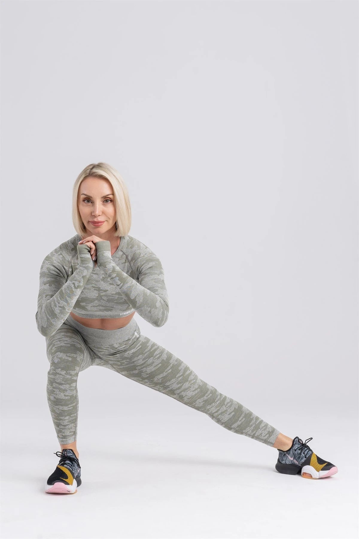 Gymwolves Seamless Leggings Camo Print
