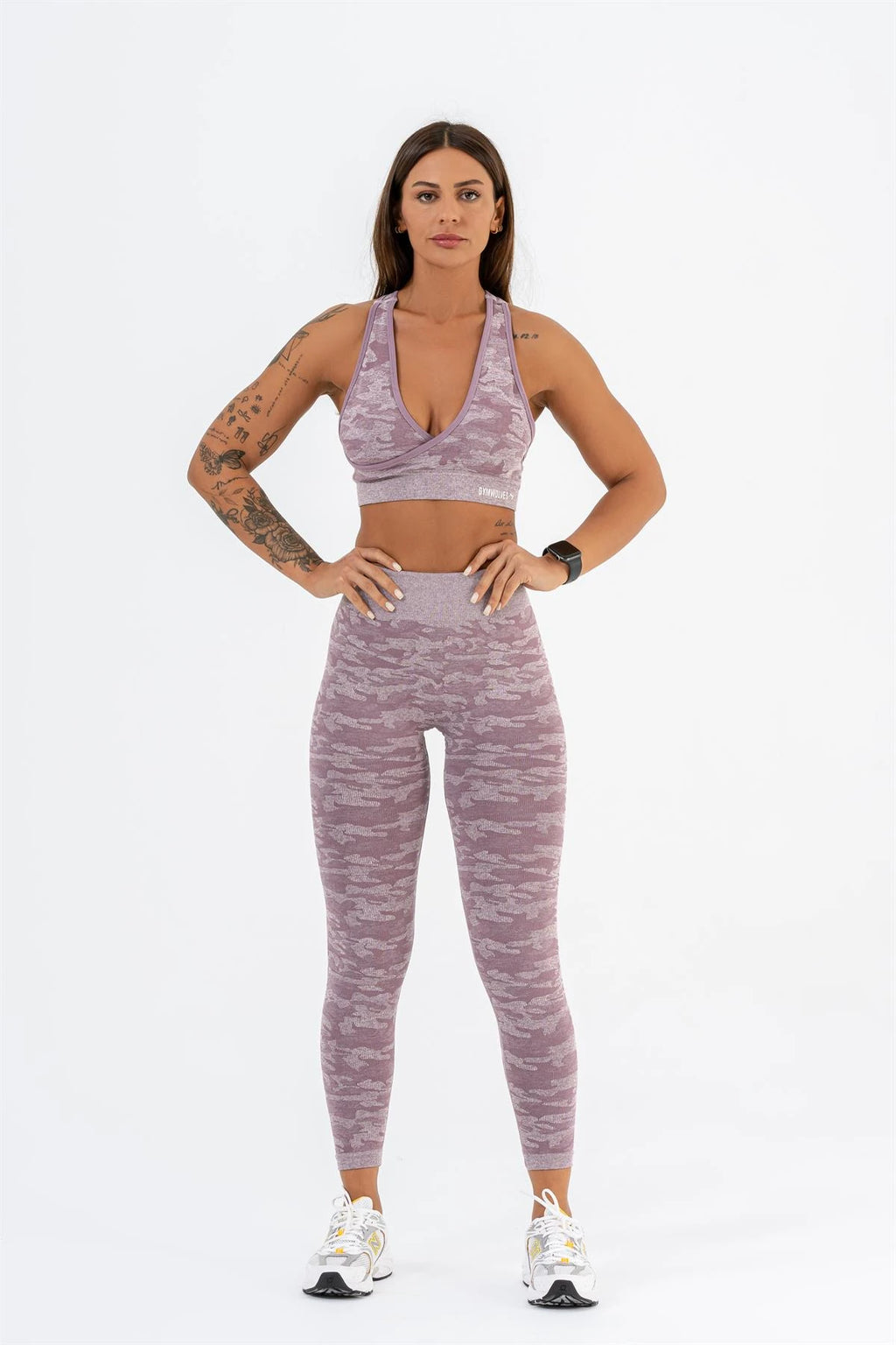 Gymwolves Seamless Leggings Camo Print