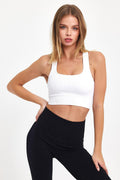 Gymwolves Women's Halterneck Seamless Sports T-Shirt