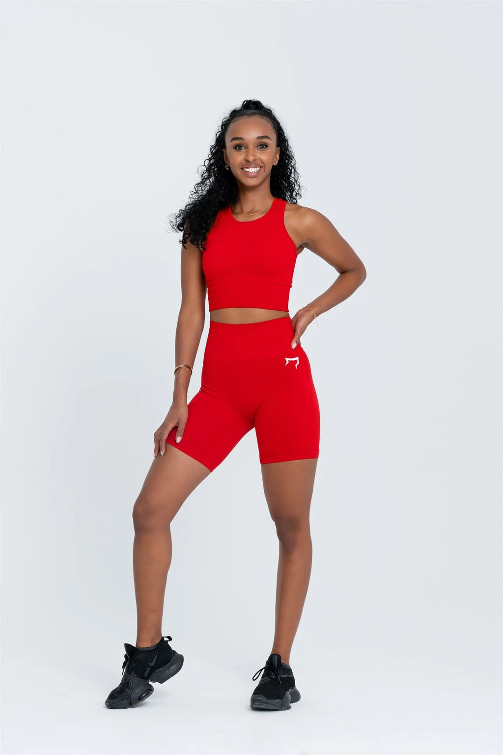 Gymwolves Women's Halterneck Seamless Sports T-Shirt
