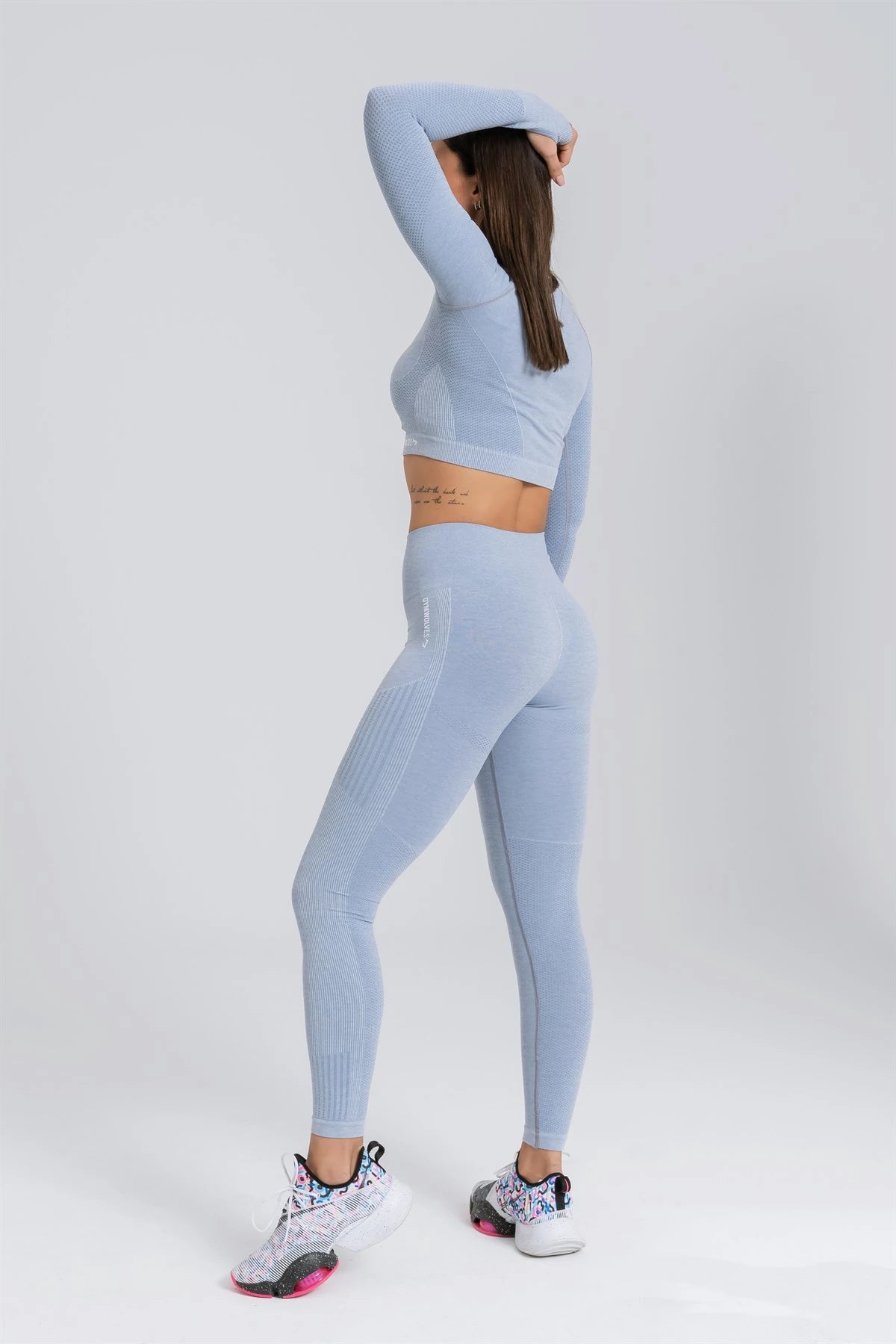 Gymwolves Women's Long Sleeve Seamless Sports T-Shirt