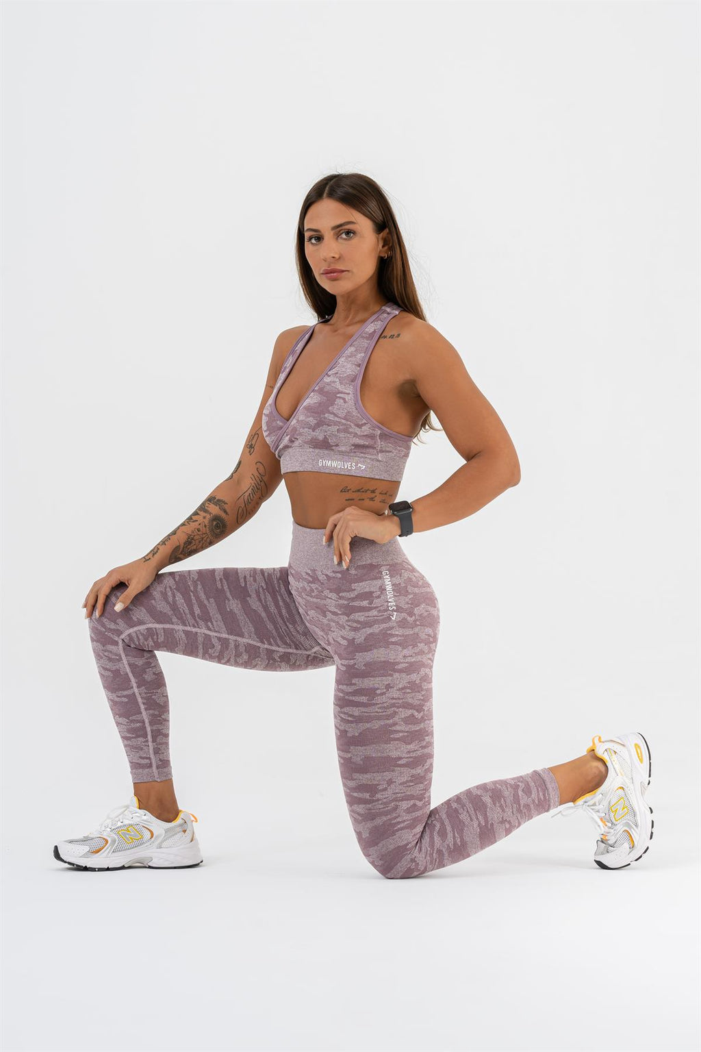 Gymwolves Seamless Leggings Camo Print