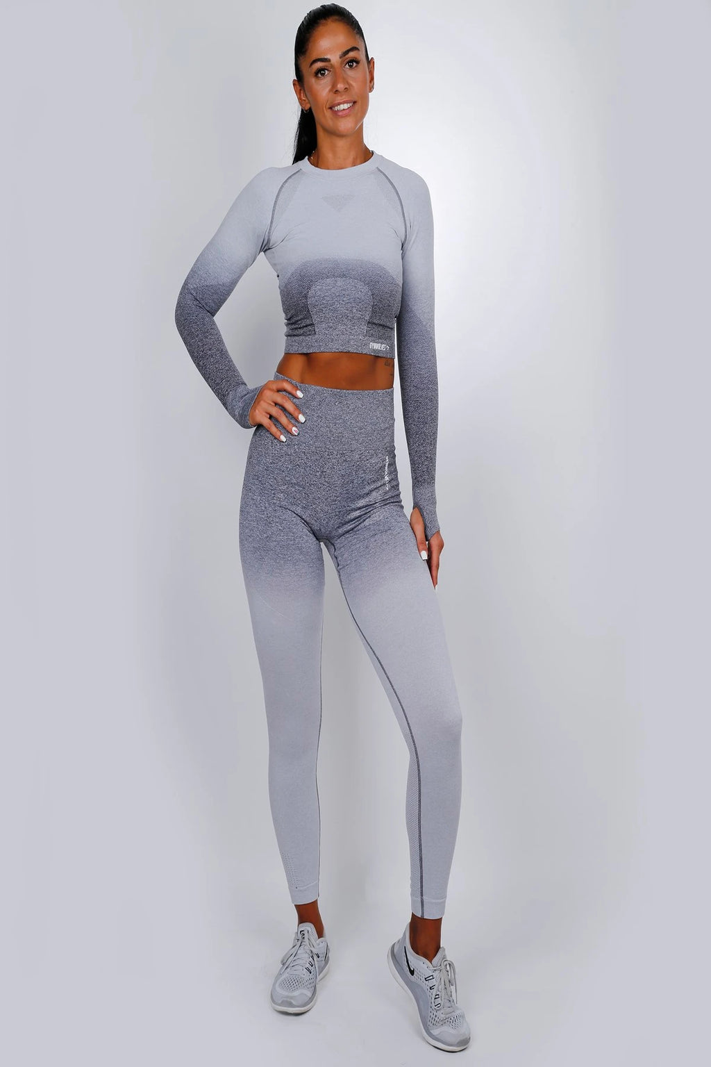 Gymwolves Seamless Leggings Powder Grey