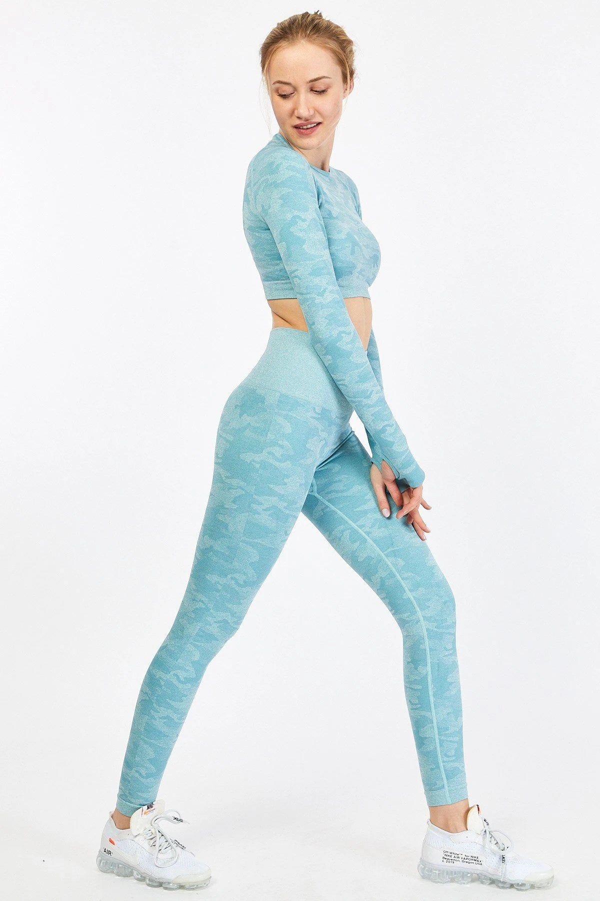 Gymwolves Seamless Leggings Camo Print