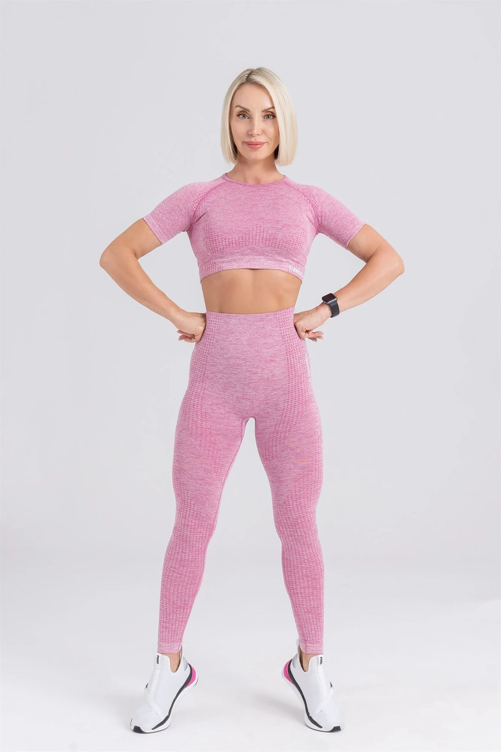Gymwolves Women's Short Sleeve Seamless Sports T-Shirt