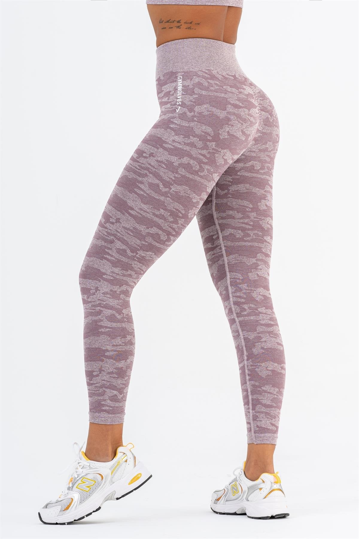 Gymwolves Seamless Leggings Camo Print