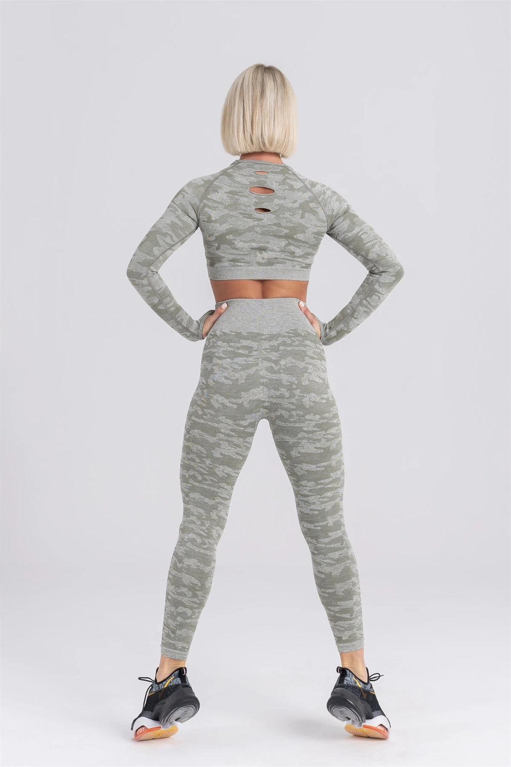 Gymwolves Seamless Leggings Camo Print