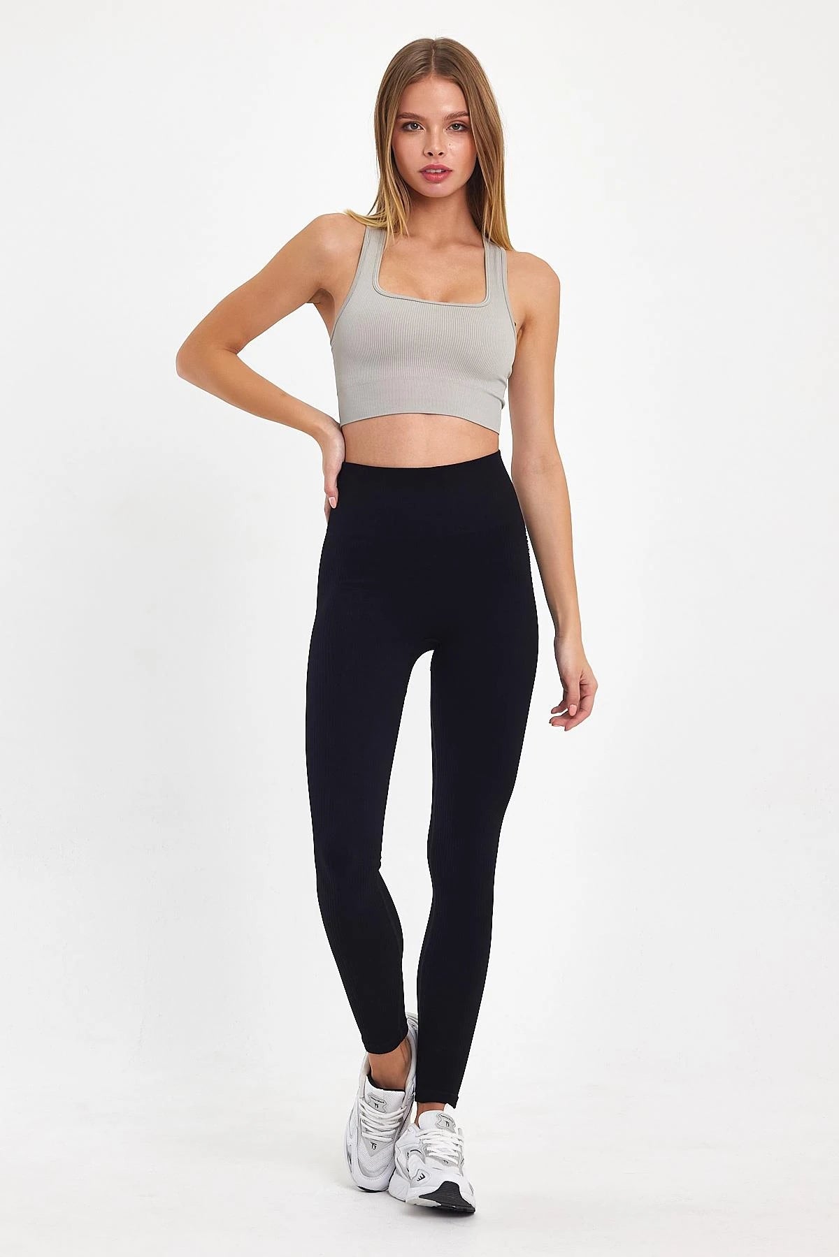 Gymwolves Women's Halterneck Seamless Sports T-Shirt