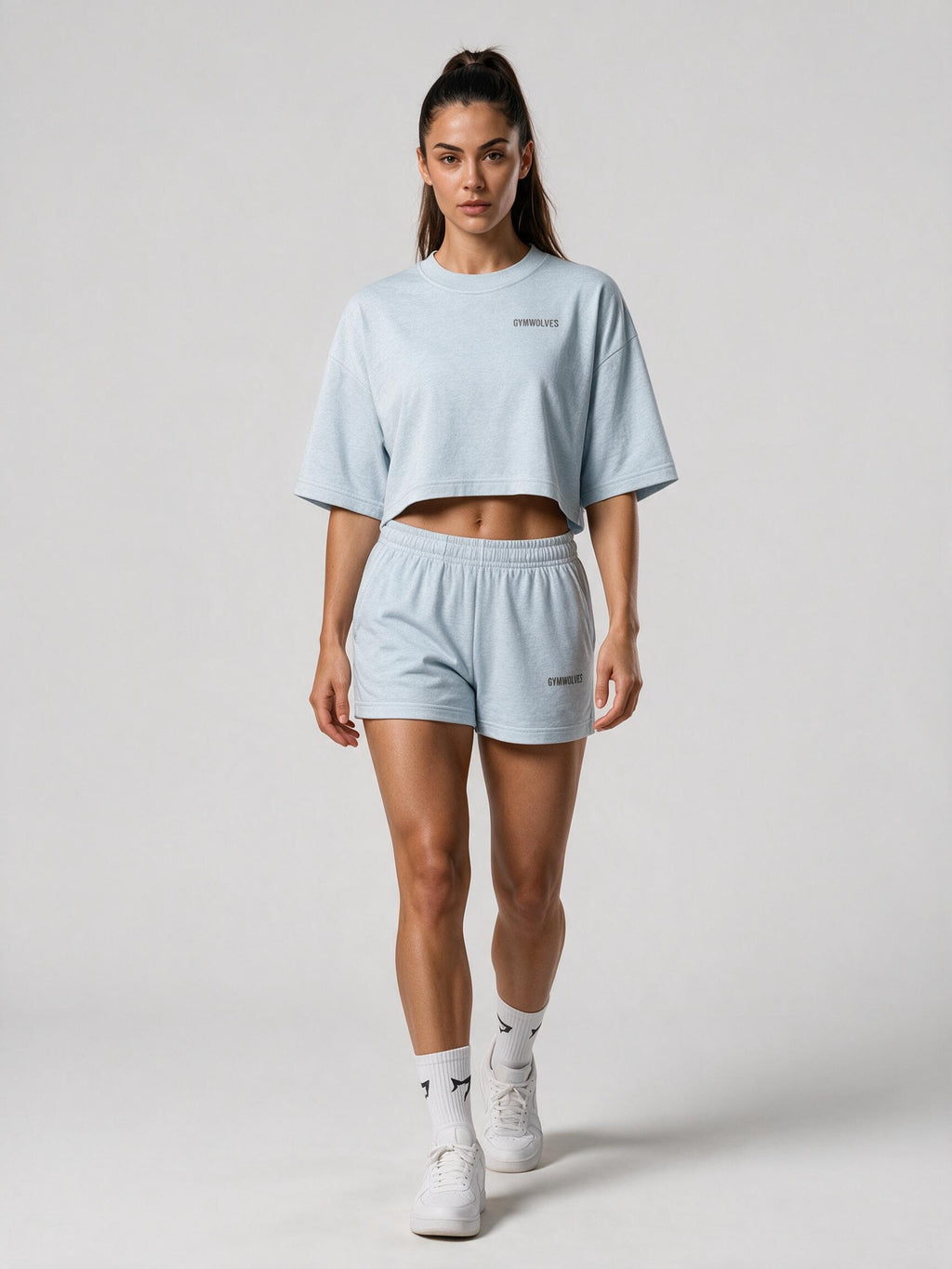 Gymwolves Women's Cropped Tee