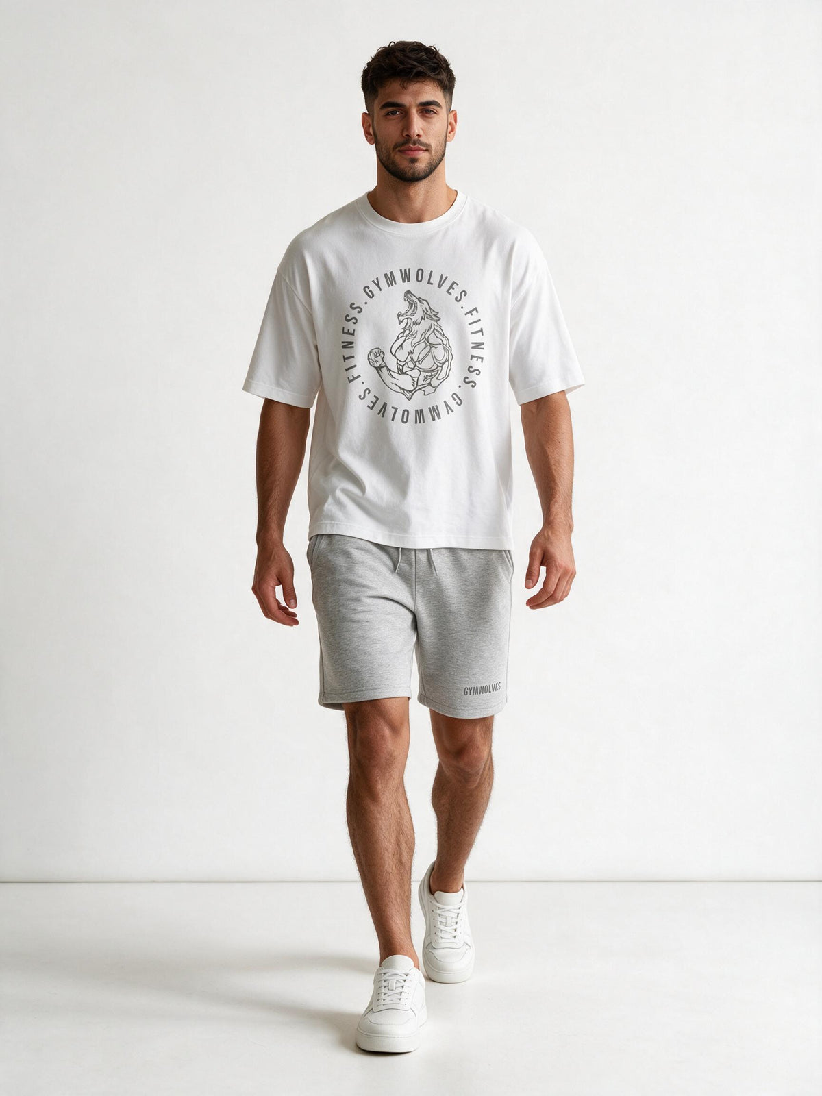 Gymwolves Men's Fleece Shorts