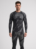 Gymwolves Men's Rash Guard — Predator — Solid
