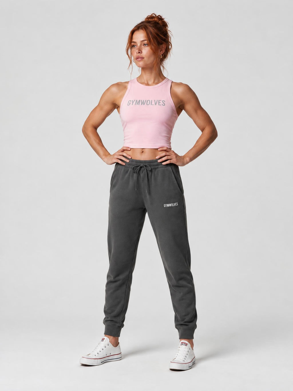 Women's racer tank top