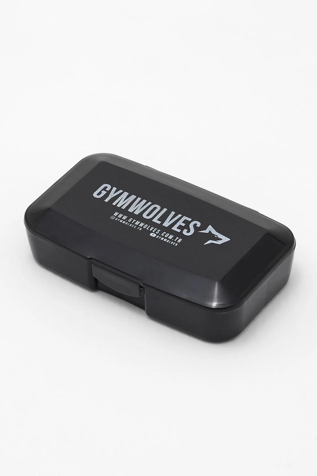 Gymwolves Pillbox Storage Box Black
