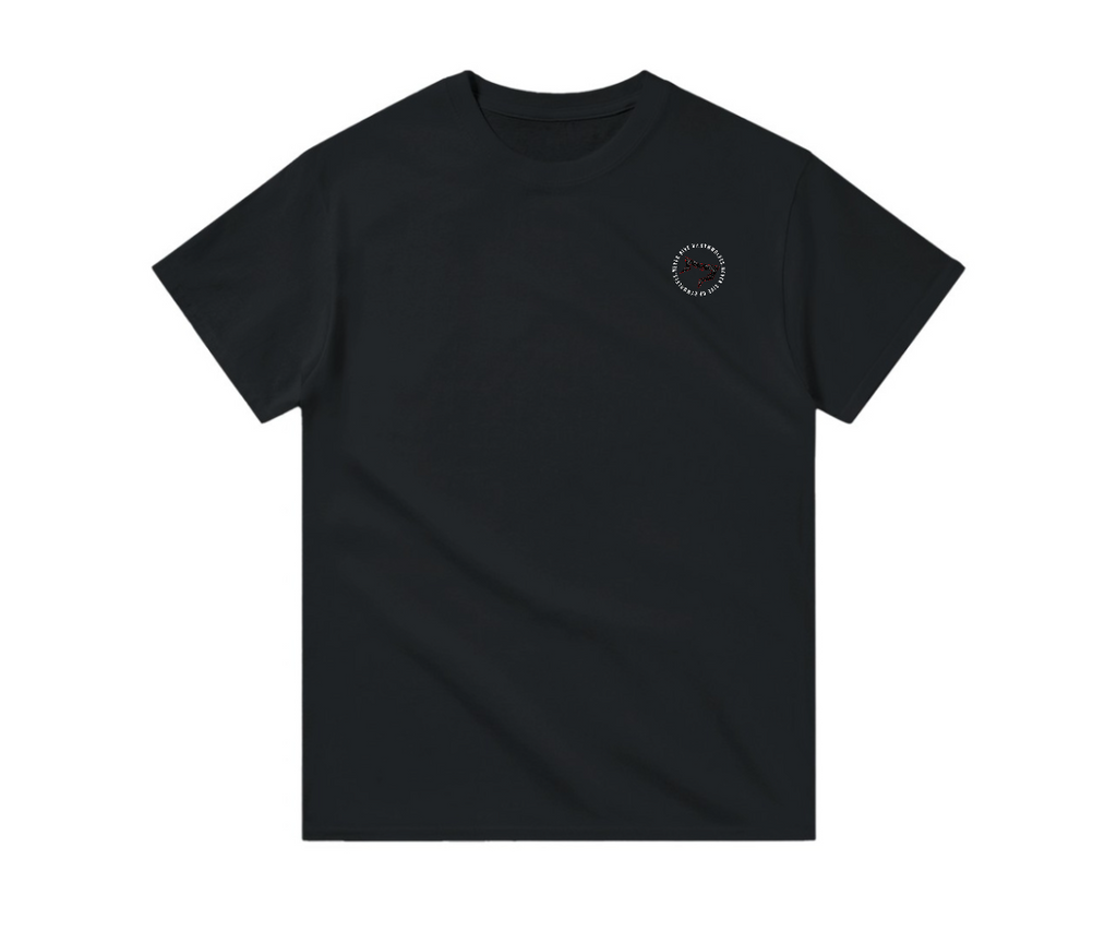 Gymwolves Men's  Basic T-shirt - Never Give up - Görünüm 2