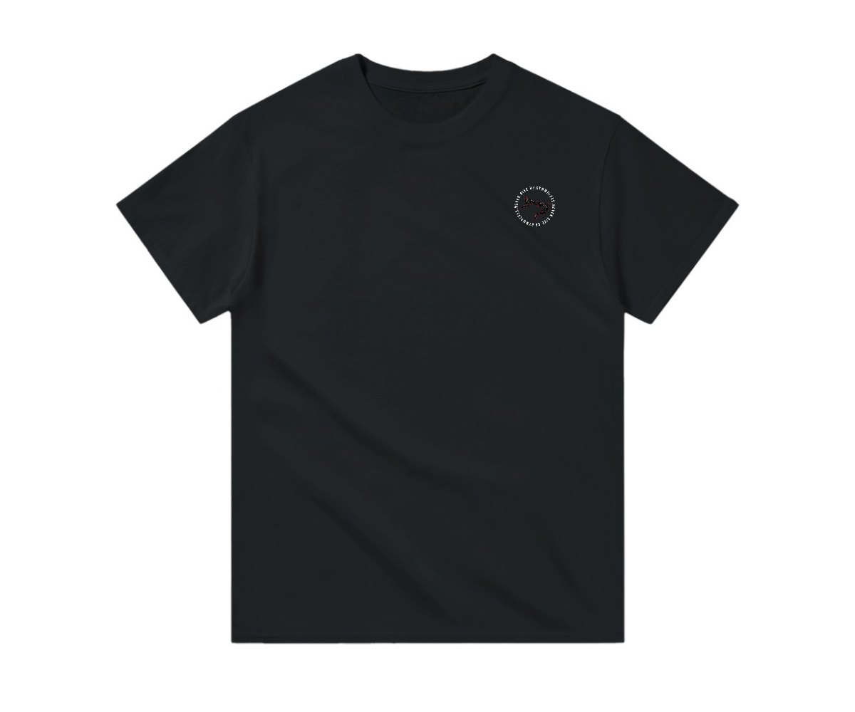 Gymwolves Men's  Basic T-shirt - Never Give up - Görünüm 2
