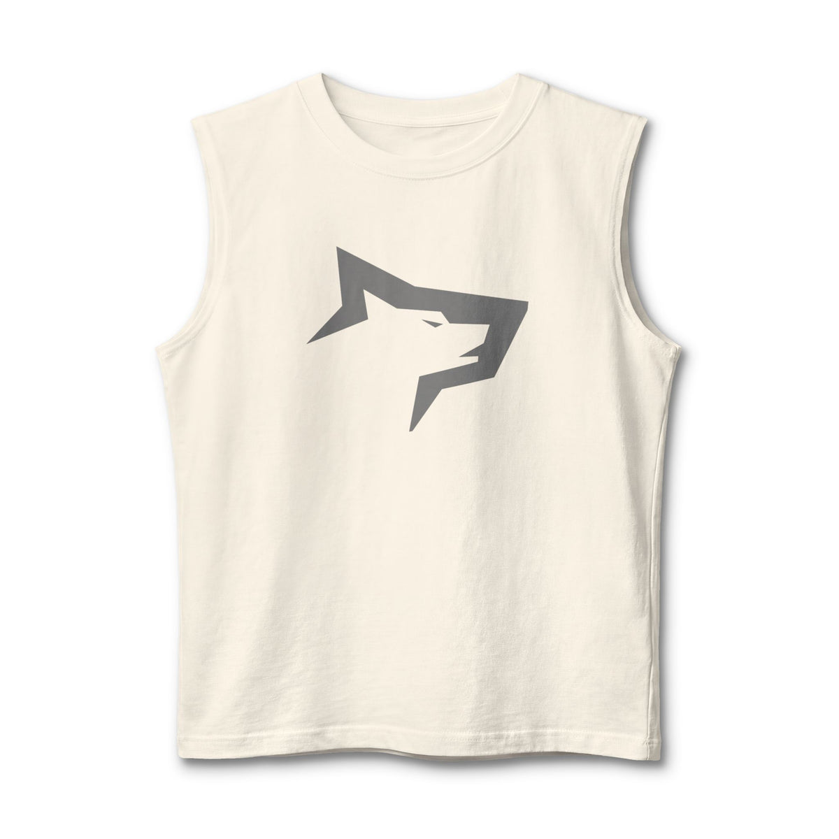 Gymwolves Wolf Outline Muscle Tank Top