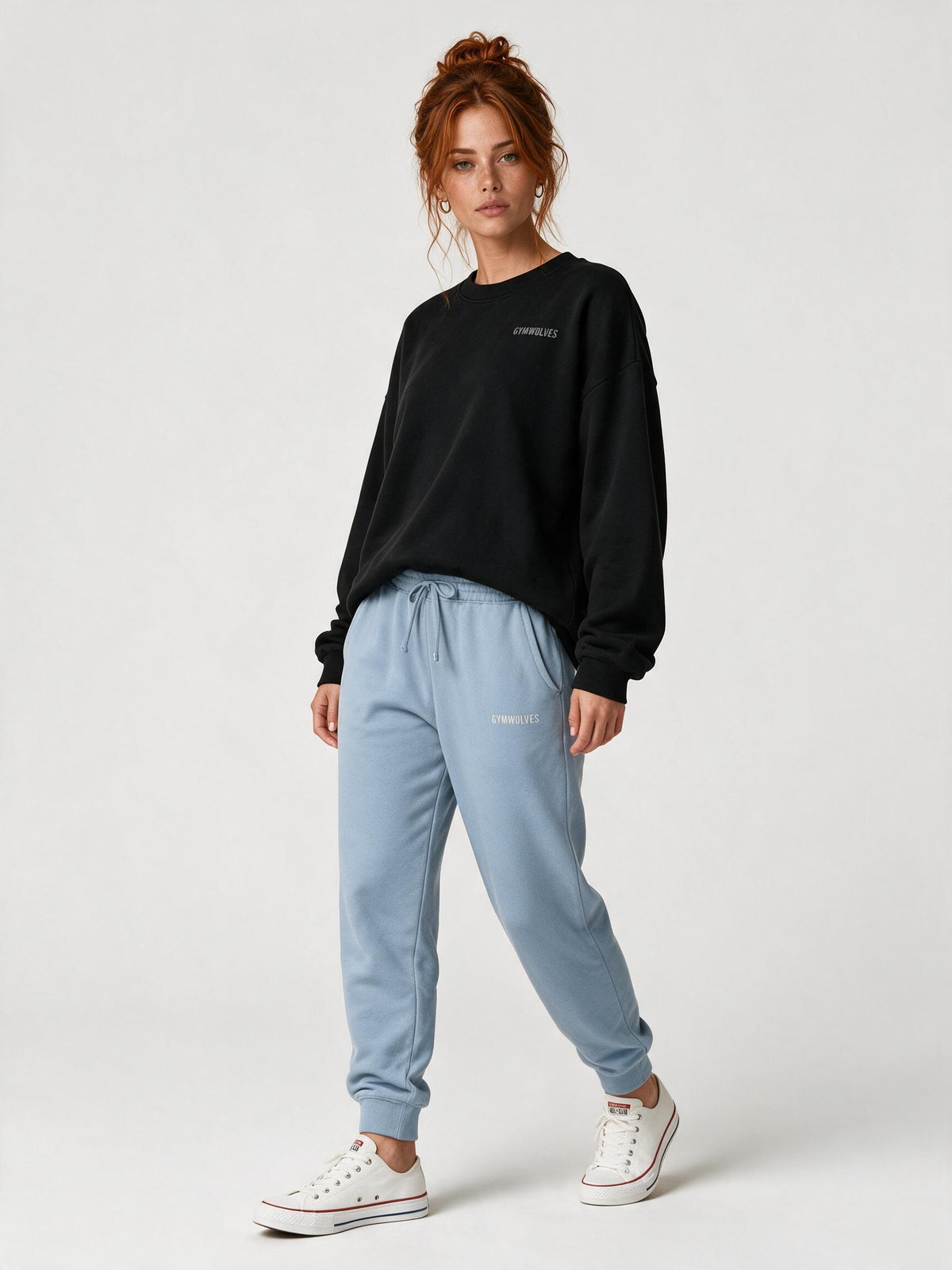 Gymwolves Women's Premium Oversize Sweatshirt