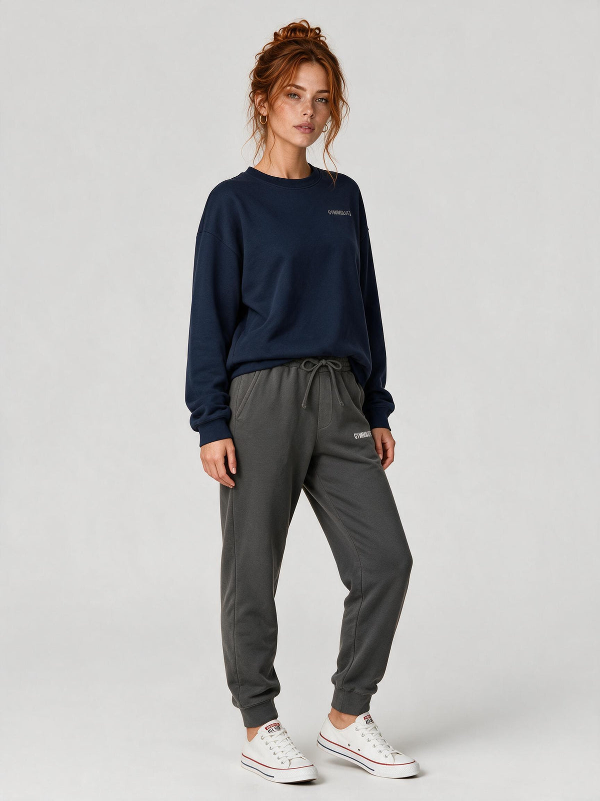 Gymwolves Women's Premium Oversize Sweatshirt
