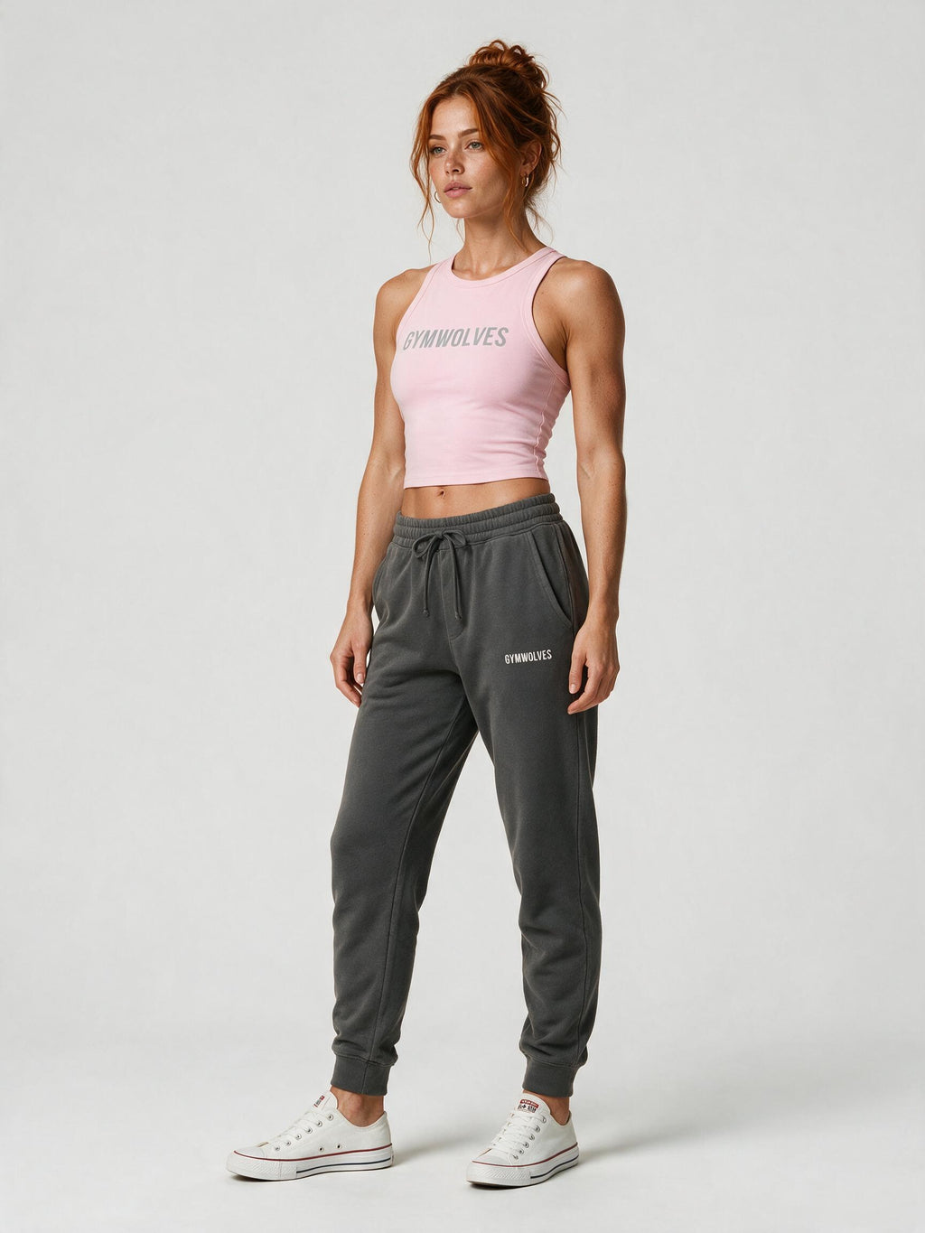 Women's racer tank top
